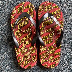 Santa Cruz flip flops